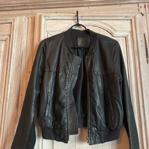 Women’s Joie 100% Leather and Suede Jacket